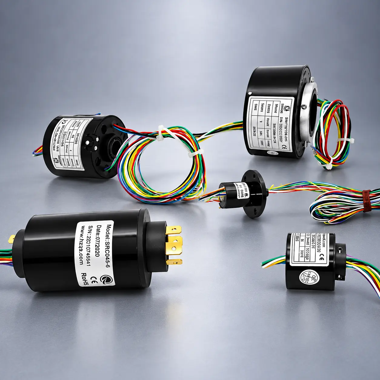 Slip Rings &mdash; detail view